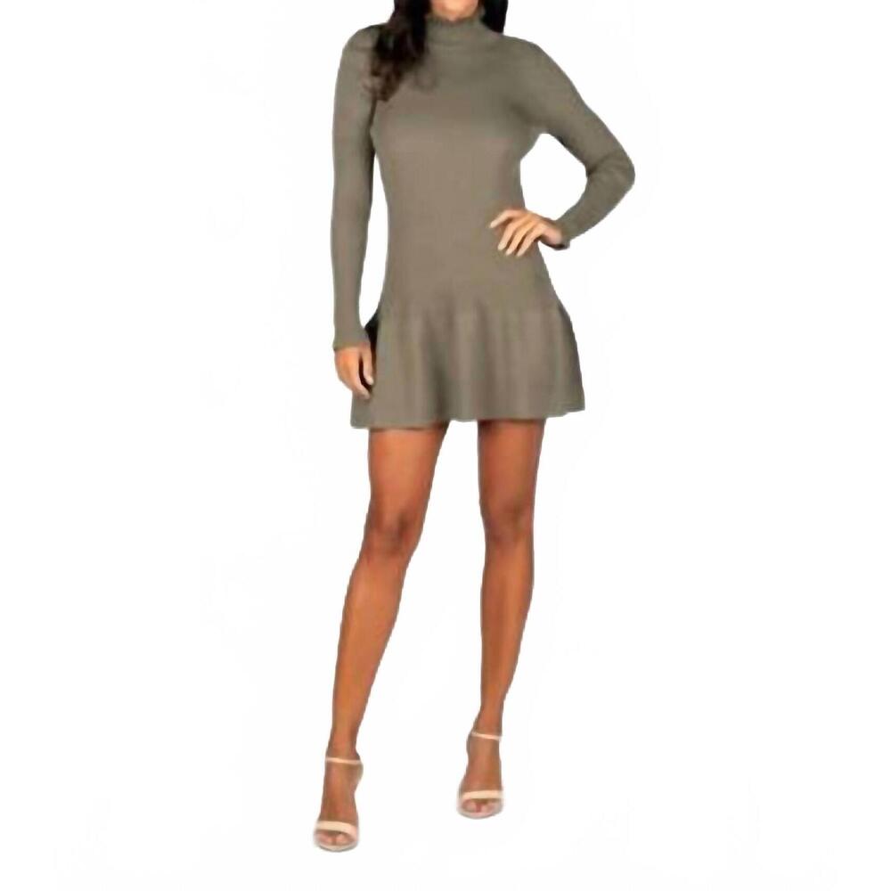 NEW SINCERELY OURS nikita mini dress in olive